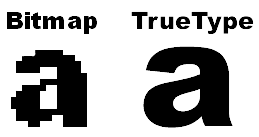 truetype-bitmap